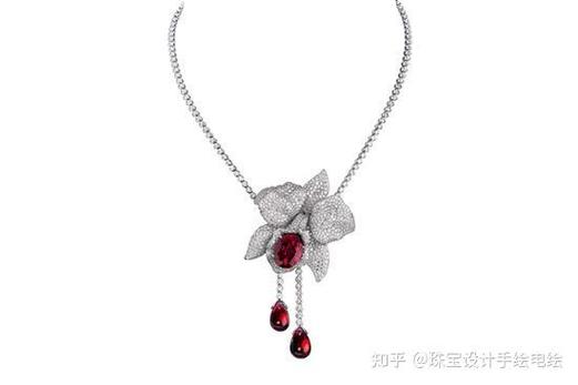 珠宝设计之花卉元素珠宝首饰欣赏